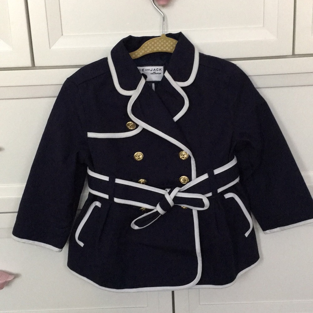 Janie and Jack belted trench coat